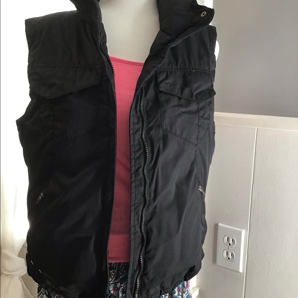 Columbia Down Vest Womens L
